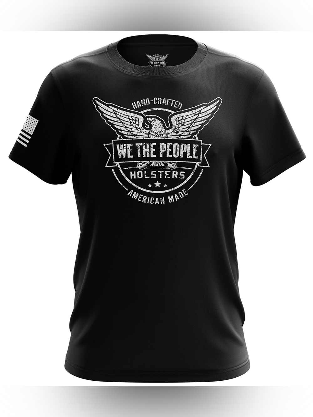 We The People Holsters Logo Graphic T-Shirt Made in USA - Large